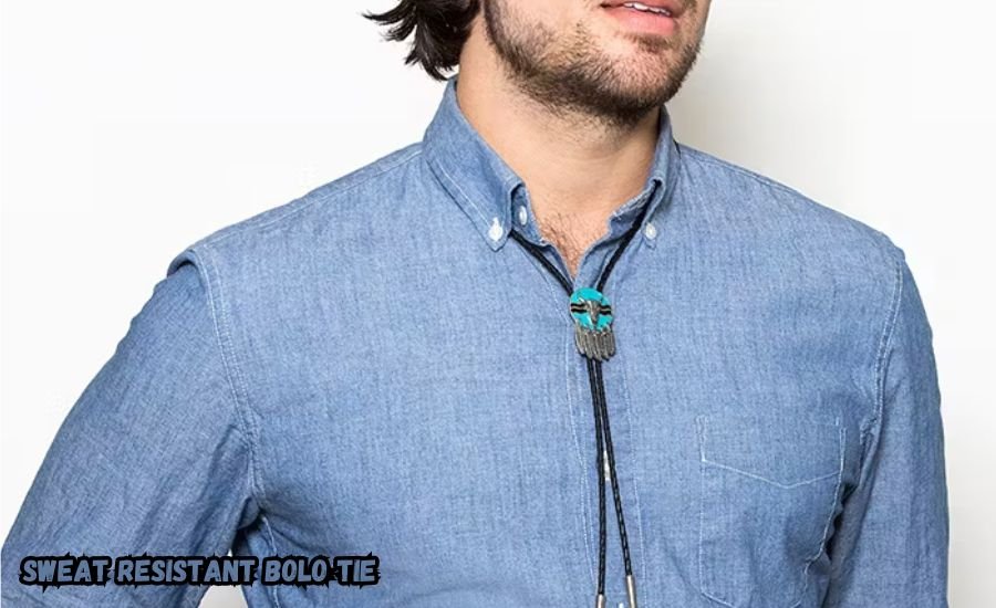 Sweat resistant bolo ties